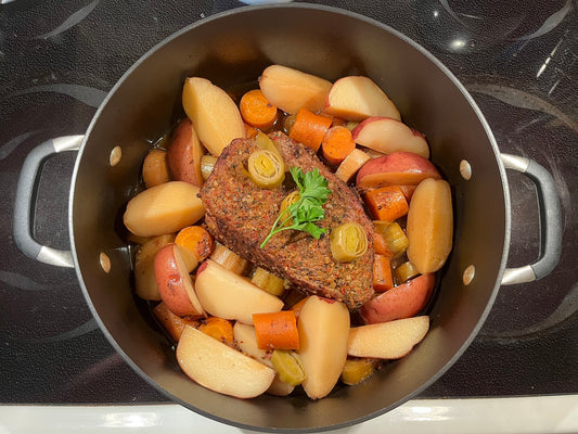 1-Pot Roast Beef Dinner